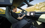 Tesla Cybertruck review 2024 05 driving Tesla Cybertruck review 2024 05 driving