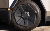 Tesla Cybertruck review 2024 08 wheel Tesla Cybertruck review 2024 08 wheel