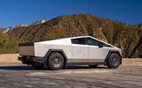 Tesla Cybertruck review 2024 28 rear static Tesla Cybertruck review 2024 28 rear static