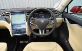 Tesla Model S P90D dashboard