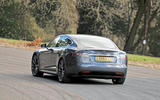 Tesla Model S 95D rear cornering