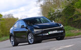 Tesla Model Y 2025 Review front corner blur 9287 Tesla Model Y 2025 Review front corner blur 9287