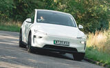 Tesla Model Y review 2025 5001 front cornering