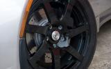 Alloy wheels come as standard — 16s at the front, 17s at the rear 16in Tesla Roadster alloy wheels