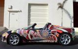 Tesla reveals Roadster art car 