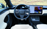 Tesla Model S Plaid front interior