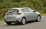 Toyota Auris rear cornering
