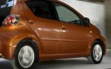 Toyota Aygo rear quarter