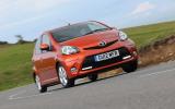 Toyota Aygo cornering