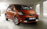 Updated Toyota Aygo shown 