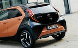 Toyota Aygo X review 2025 005 rear end design Toyota Aygo X review 2025 005 rear end design