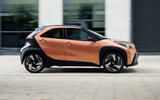 Toyota Aygo X review 2025 008 panning Toyota Aygo X review 2025 008 panning