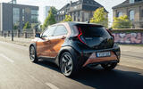 Toyota Aygo X review 2025 009 rear tracking Toyota Aygo X review 2025 009 rear tracking