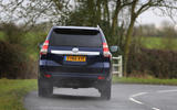 Toyota Land Cruiser rear cornering