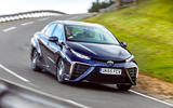 Toyota Mirai cornering