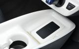 Toyota Prius wireless phone charging port