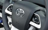 Toyota Prius steering wheel controls