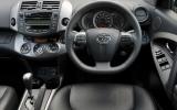 Well placed controls are easy to locate during day and night Toyota RAV4 dashboard