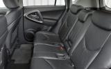 Rear passenger space is very good by class standards Toyota RAV4 rear seats