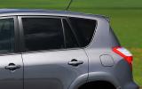 Tinted windows are an unusual standard addition Toyota RAV4 tinted rear windows
