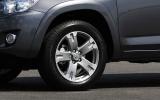 17-inch alloy wheels are standard 17in Toyota RAV4 alloy wheels