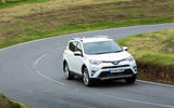Toyota RAV4 cornering