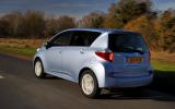 The brakes on the Verso-S are very good in terms of outright stopping power Toyota Verso-S rear quarter
