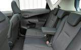 Shame that rear seat doesn’t slide back and forth like in did in the original Yaris Toyota Verso-S rear seats