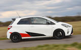 Toyota Yaris GRMN on the road side