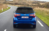 Toyota Yaris Hybrid rear cornering