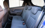 Toyota Yaris rear seats