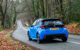 toyota yaris review 2024 03 panning rear toyota yaris review 2024 03 panning rear