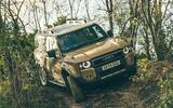 Toyota Land Cruiser front downhill Toyota Land Cruiser front downhill