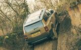 Toyota Land Cruiser rear uphill Toyota Land Cruiser rear uphill