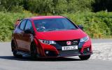 Honda Civic Type-R hard cornering