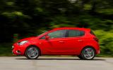 Vauxhall Corsa side profile