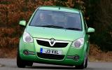 The Agila shines on rutted city streets, where it soaks up imperfections Vauxhall Agila cornering
