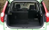 Generous opening and clever folding seats  make this the best boot in the class Vauxhall Agila boot space
