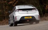 Vauxhall Ampera rear cornering