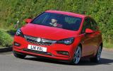 Vauxhall Astra cornering
