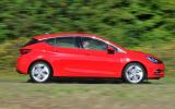 Vauxhall Astra side profile