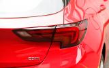 Vauxhall Astra blade-shaped tailights