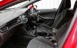 Vauxhall Astra interior