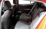 Vauxhall Astra rear seats