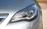 This Astra has been fitted with a optional pack of automatic lights and wipers. Bi-xenons and LED running lights are pricier Vauxhall Astra xenon headlights