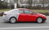 Vauxhall Astra saloon spied