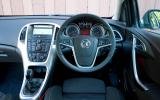 Although the centre stack looks smart, it’s not that easy to use on the move Vauxhall Astra dashboard