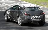 Vauxhall Astra coupé spied