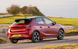 vauxhall corsa review 2023 21 cornering rear