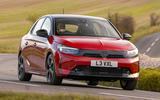 vauxhall corsa review 2023 22 cornering front